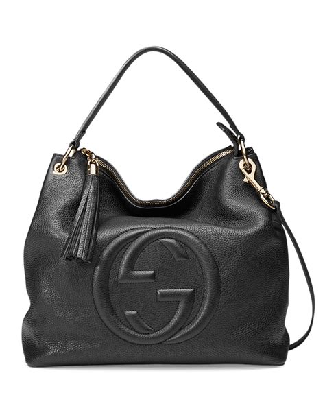 gucci satchel purse|Gucci large leather satchel purses.